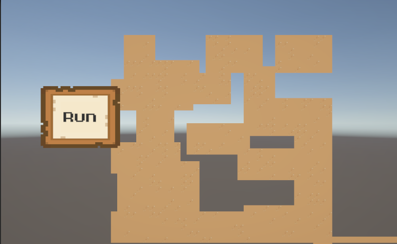 randomly generated dungeon made with tool