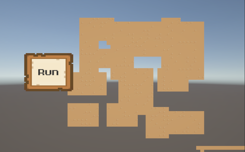 randomly generated dungeon made with tool